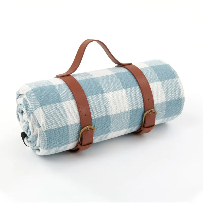 Couverture Pique-Nique Imperméable en Tissu à Carreaux | Confort Optimal et Design Élégant pour Vos Activités en Plein Air 1