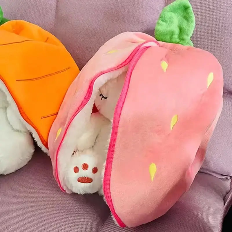 Peluche lapin lumineuse et musicale, 30 cm