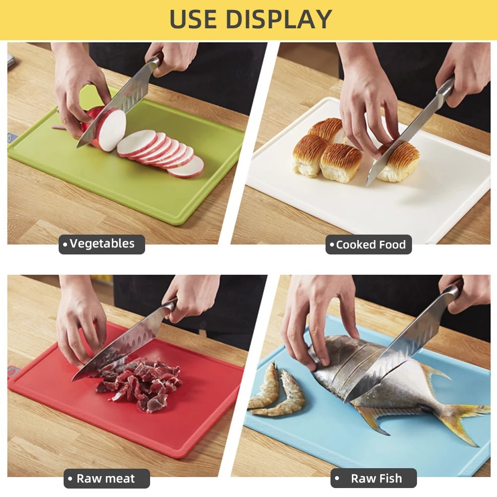 PrepTidy - Set de Planches à Découper avec Support