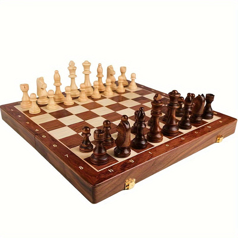 Jeu d'échecs en bois magnétique – Maison Elmora