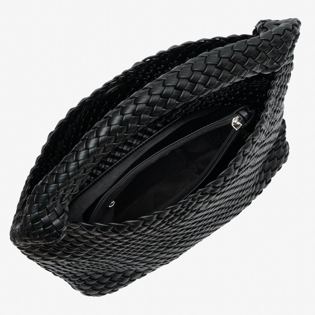 Sac seau tressé grande contenance