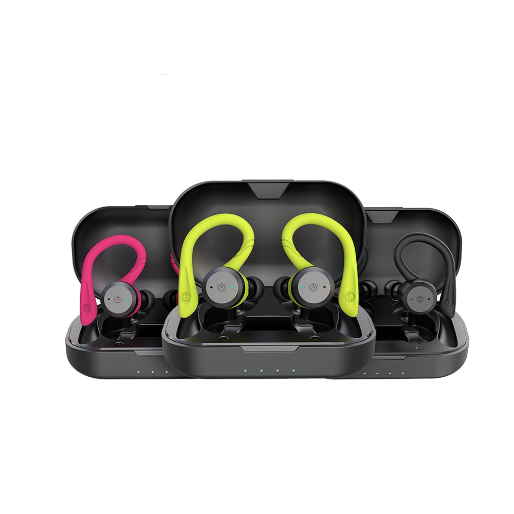 Écouteurs sport sans fil Bluetooth 5.0, IPX7, 20 h