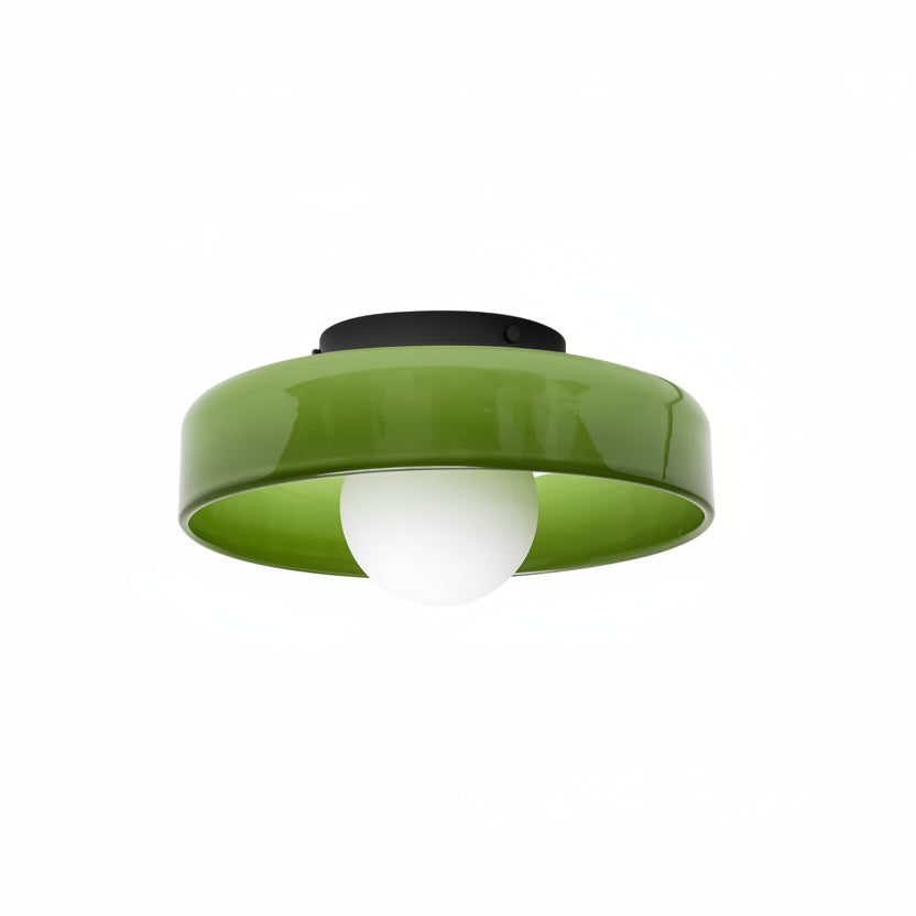 Éclairage Moderne | Plafonnier en Verre Multicolore avec Ampoule LED | Design Élégant pour Ambiance Chaleureuse 7