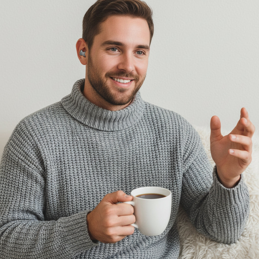 Écouteurs Sans Fil : Élégance et Confort pour Votre Sommeil – Design Ultra Léger 3