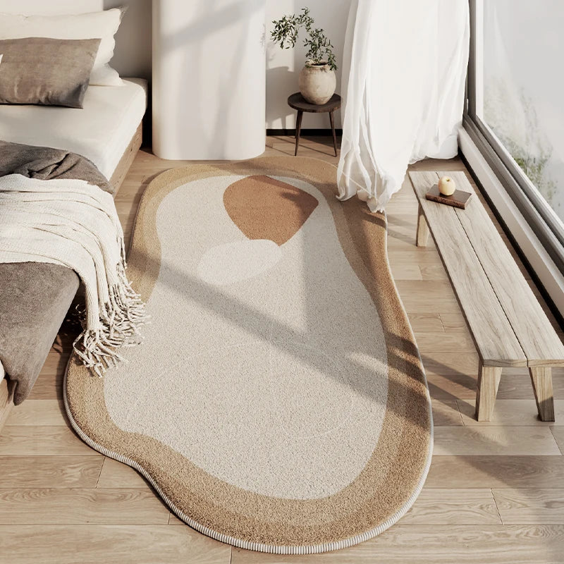 Nordic Abstract Irregular Shaped Decorative Area Rug