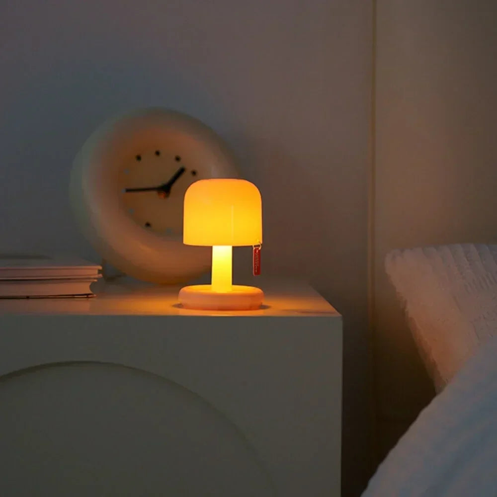 Lampe nomade LED rechargeable USB, lueur coucher de soleil