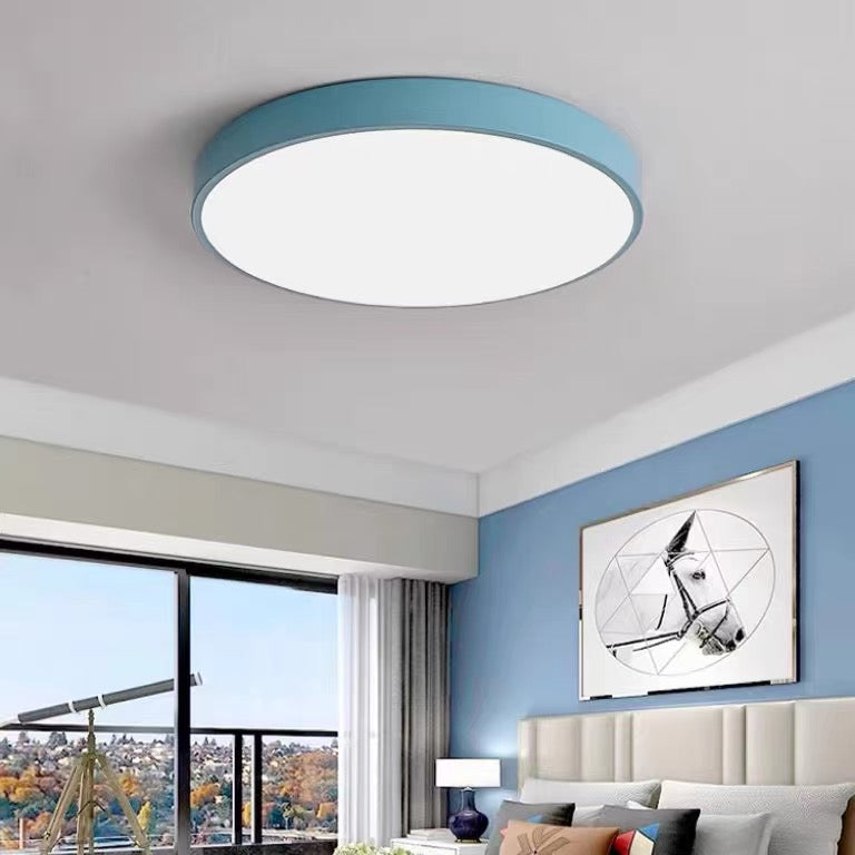 Plafonnier LED rond extra-plat, Ø 23 à 50 cm