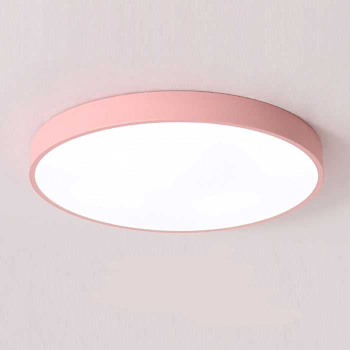 Plafonnier LED rond extra-plat, Ø 23 à 50 cm