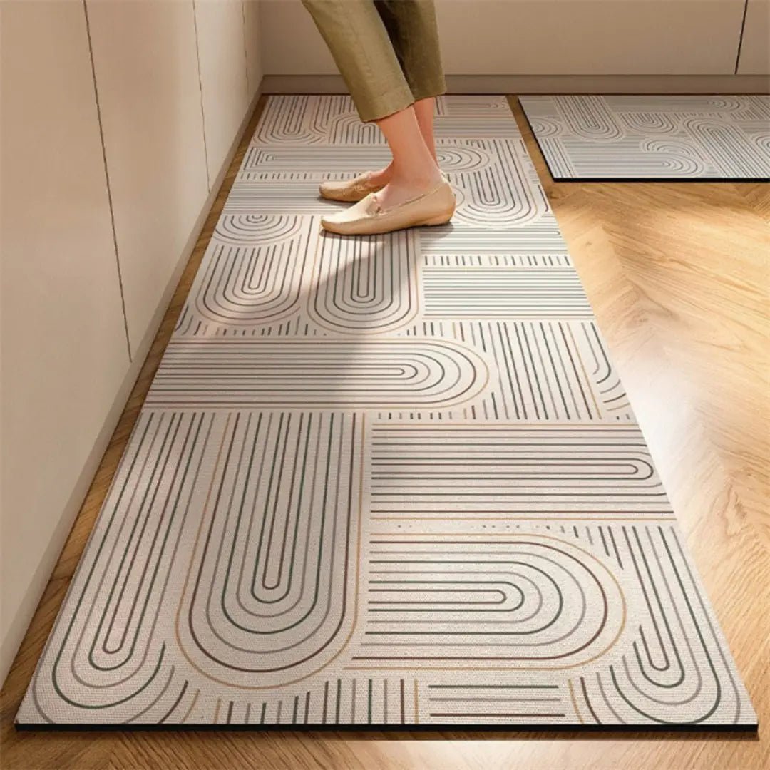 Elegant Comfort - Tapis de Cuisine Anti-Fatigue