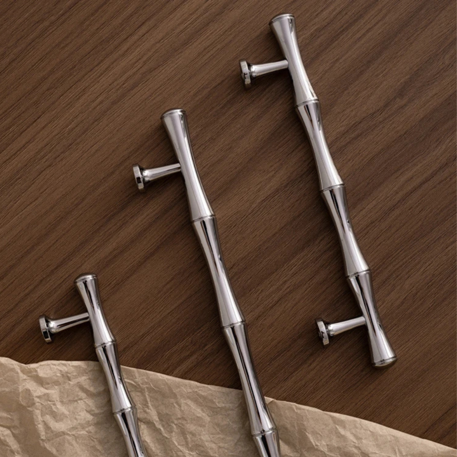 Erik Solid Brass Cabinet Handle