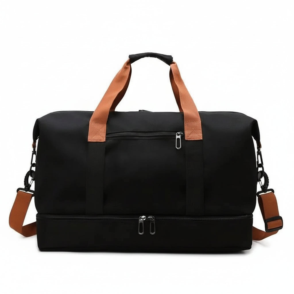 FITVOYAGE | Sac de Sport Élégant avec Compartiment à Chaussures | Organisation Optimale pour les Voyageurs Actifs 8