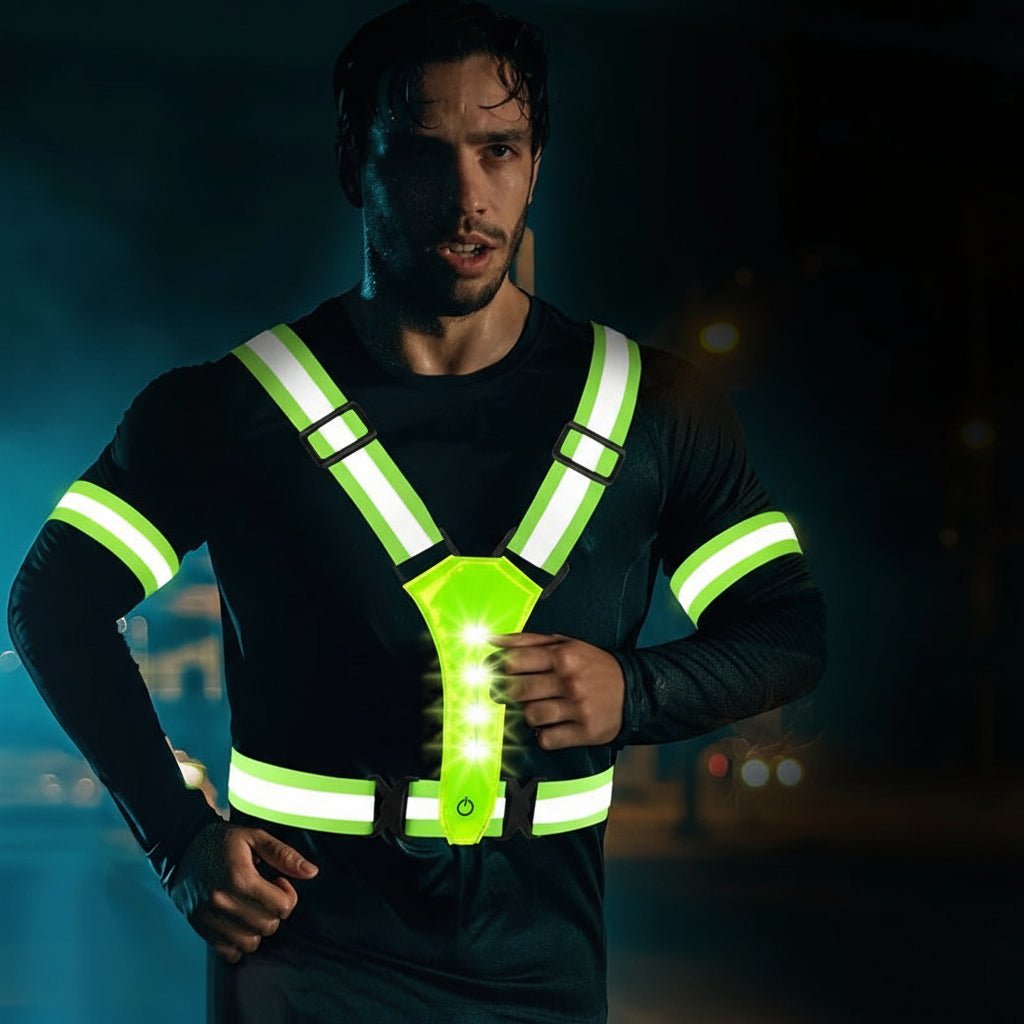 Nebulax Gilet LED Rechargeable USB