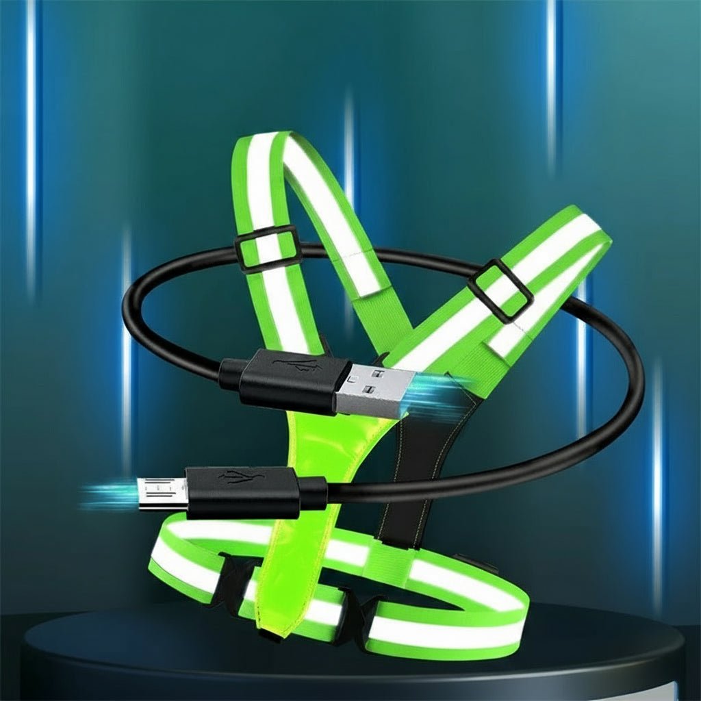 Nebulax Gilet LED Rechargeable USB