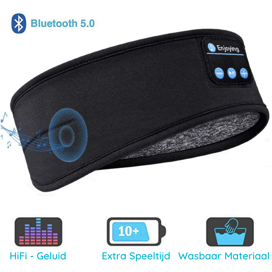 SleepHarmony - Masque Sommeil 3-en-1 et Casque