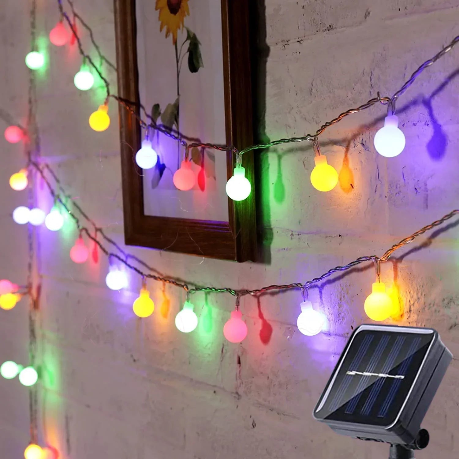 Guirlande Lumineuse Solaire d'Extérieur