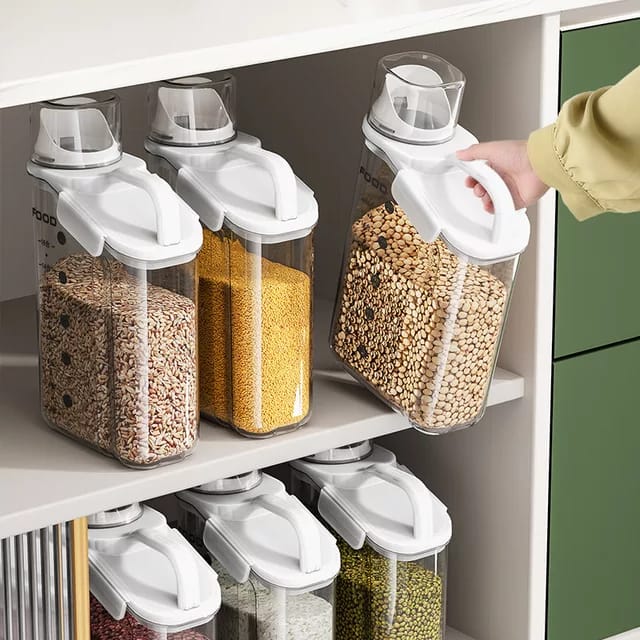 Airtight Cereal Storage Containers Set