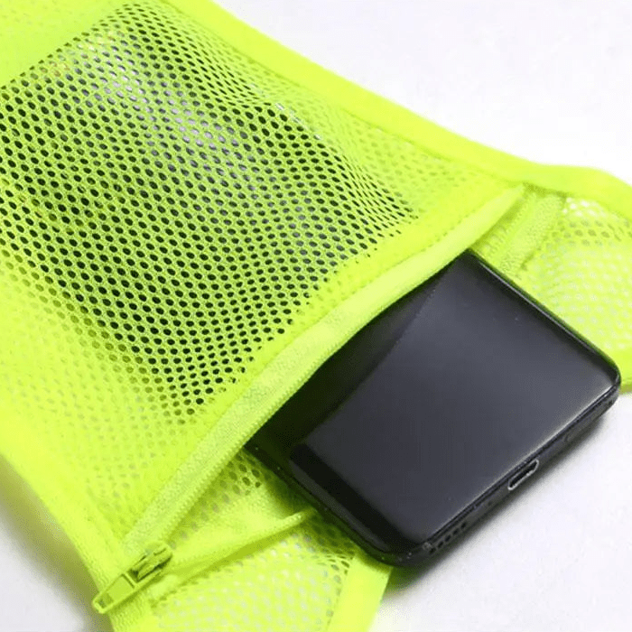 Shiatrax Gilet Réfléchissant Course et Vélo Grande Poche