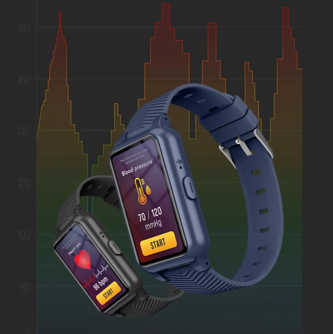 Emstoner Montre GPS Senior avec Détection de Chute
