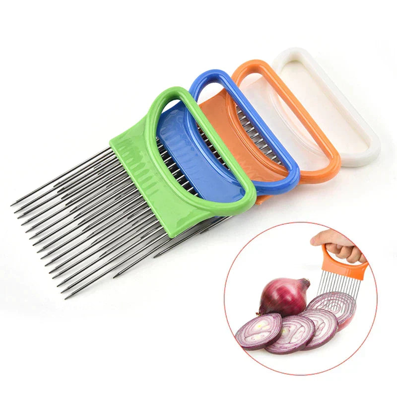 OnionMaster - Coupe-Oignons en Acier Inoxydable