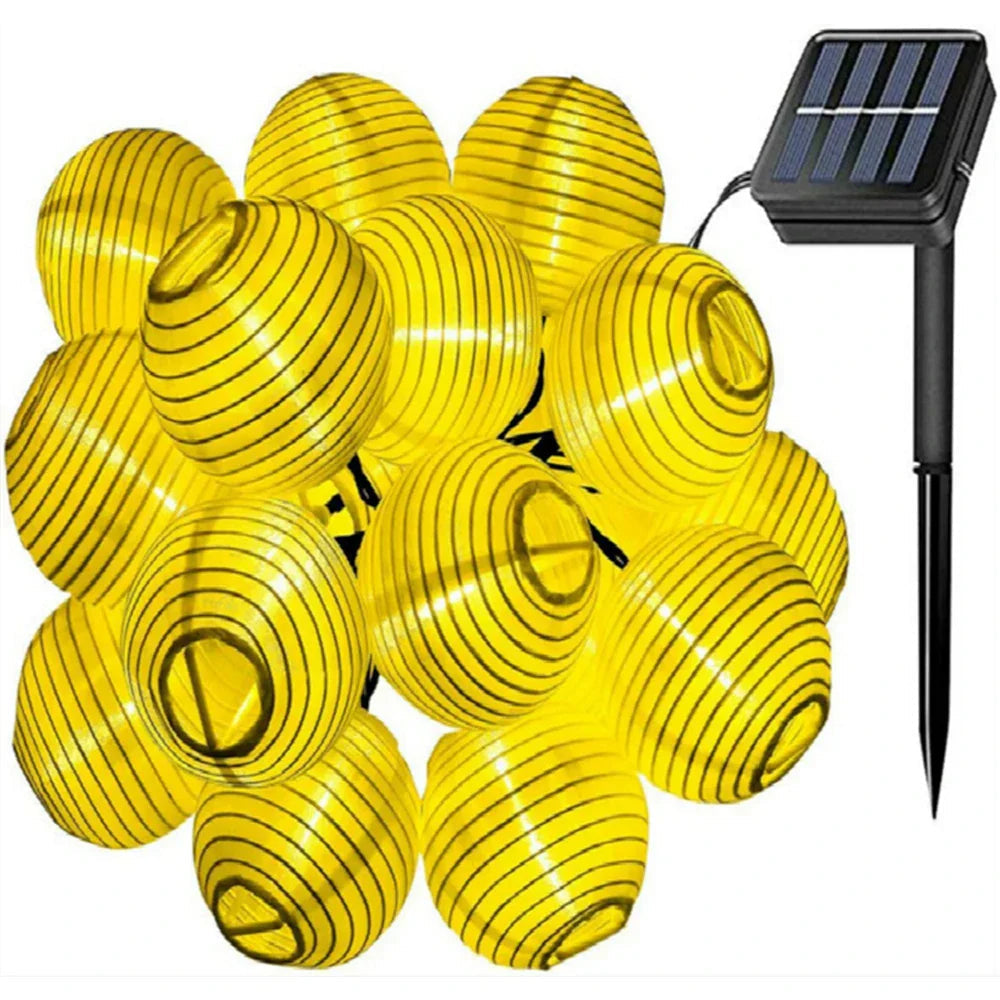 Guirlande Solaire Lumineuse Écologique | Éclairage Ambiant Élégant pour un Jardin Enchanteur 6