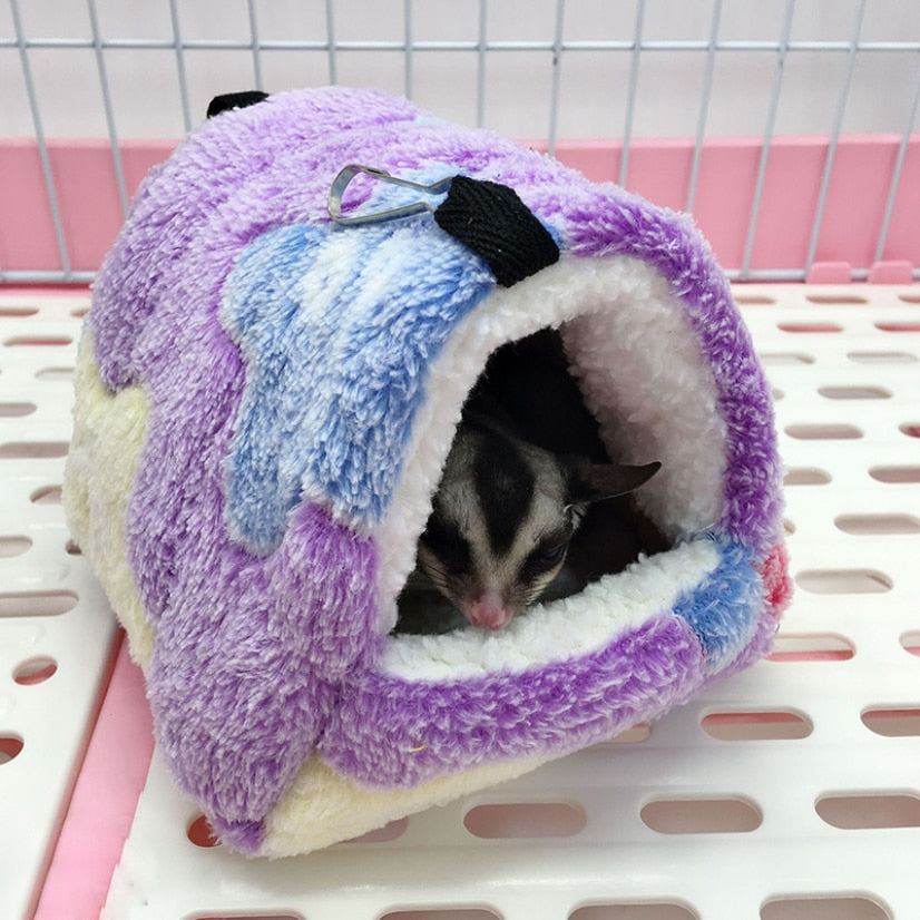 Fluffywash Maison Douce pour Hamster avec Hamac