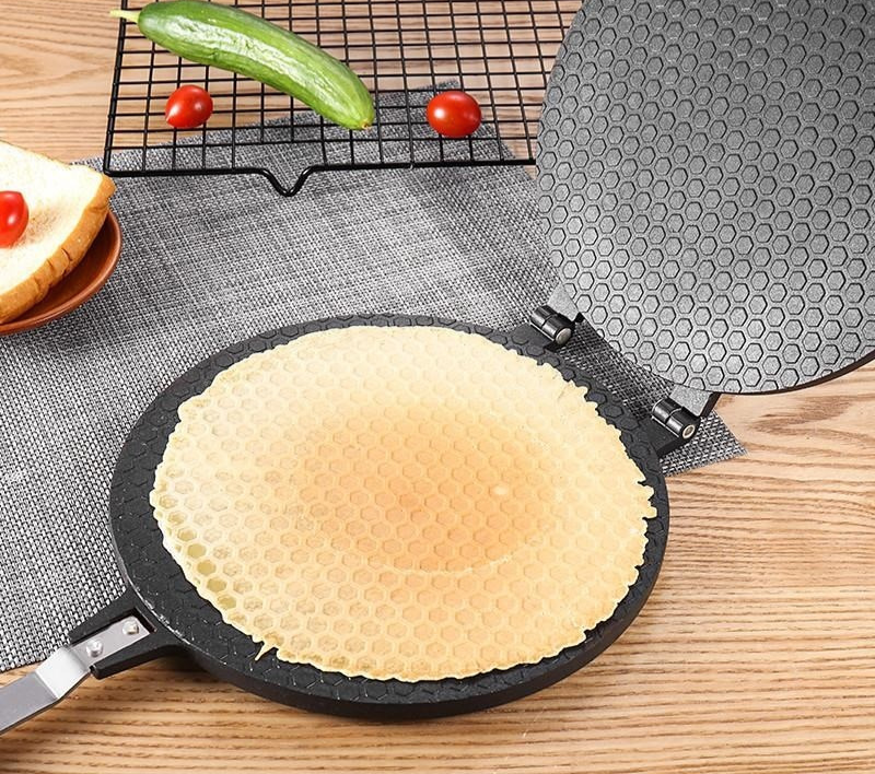 WaffleMaster - Poêle à Gaufres et Omelettes