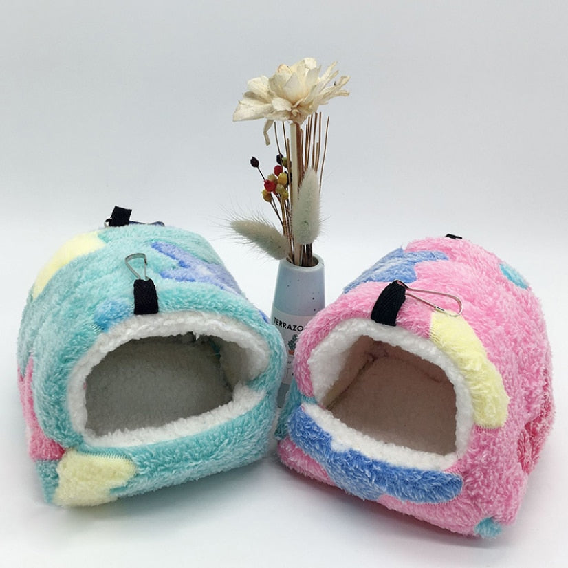 Fluffywash Maison Douce pour Hamster avec Hamac