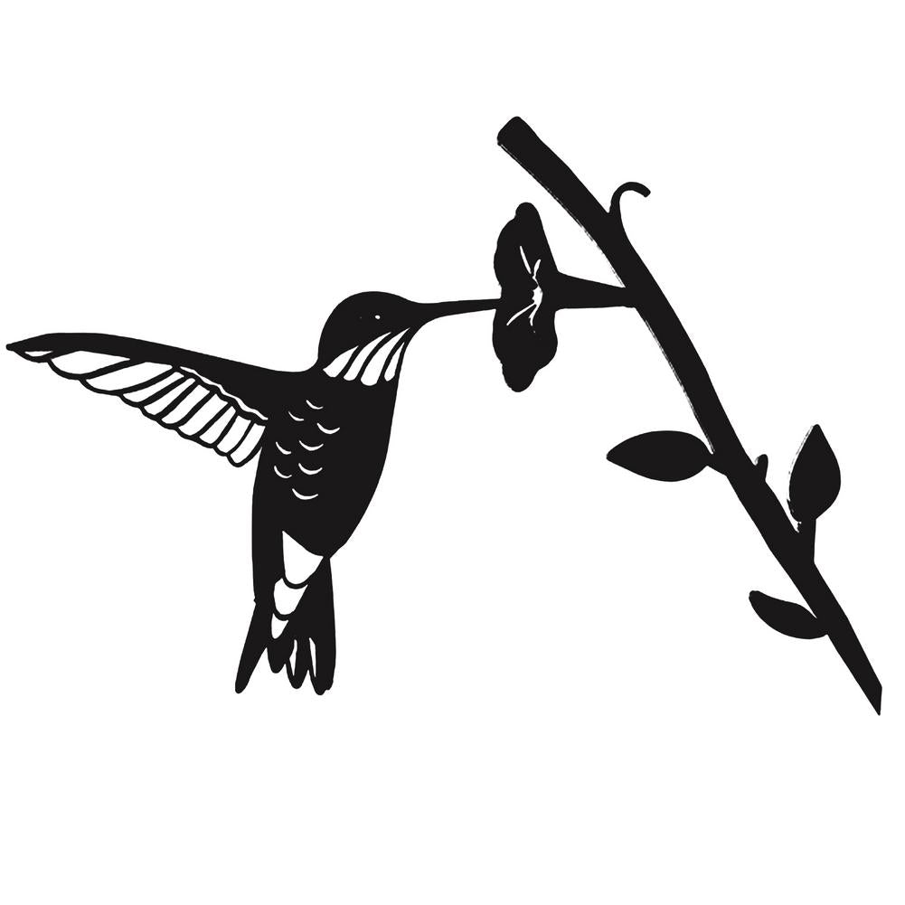 FeatherGlow - Oiseau Décoratif en Métal pour Jardin