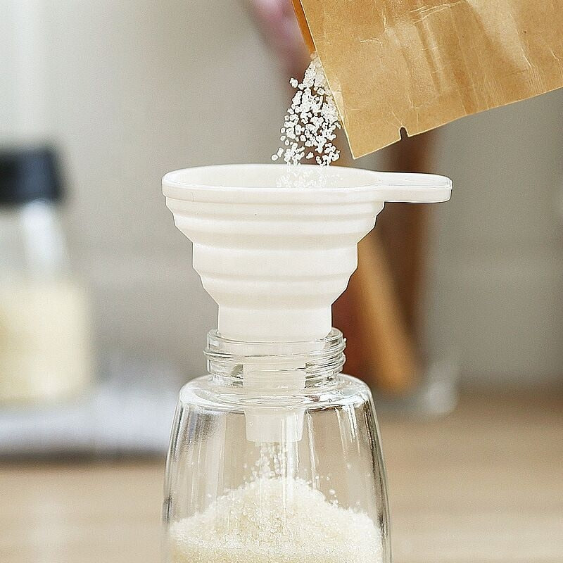 FoldEase - Entonnoir de Cuisine Pliable
