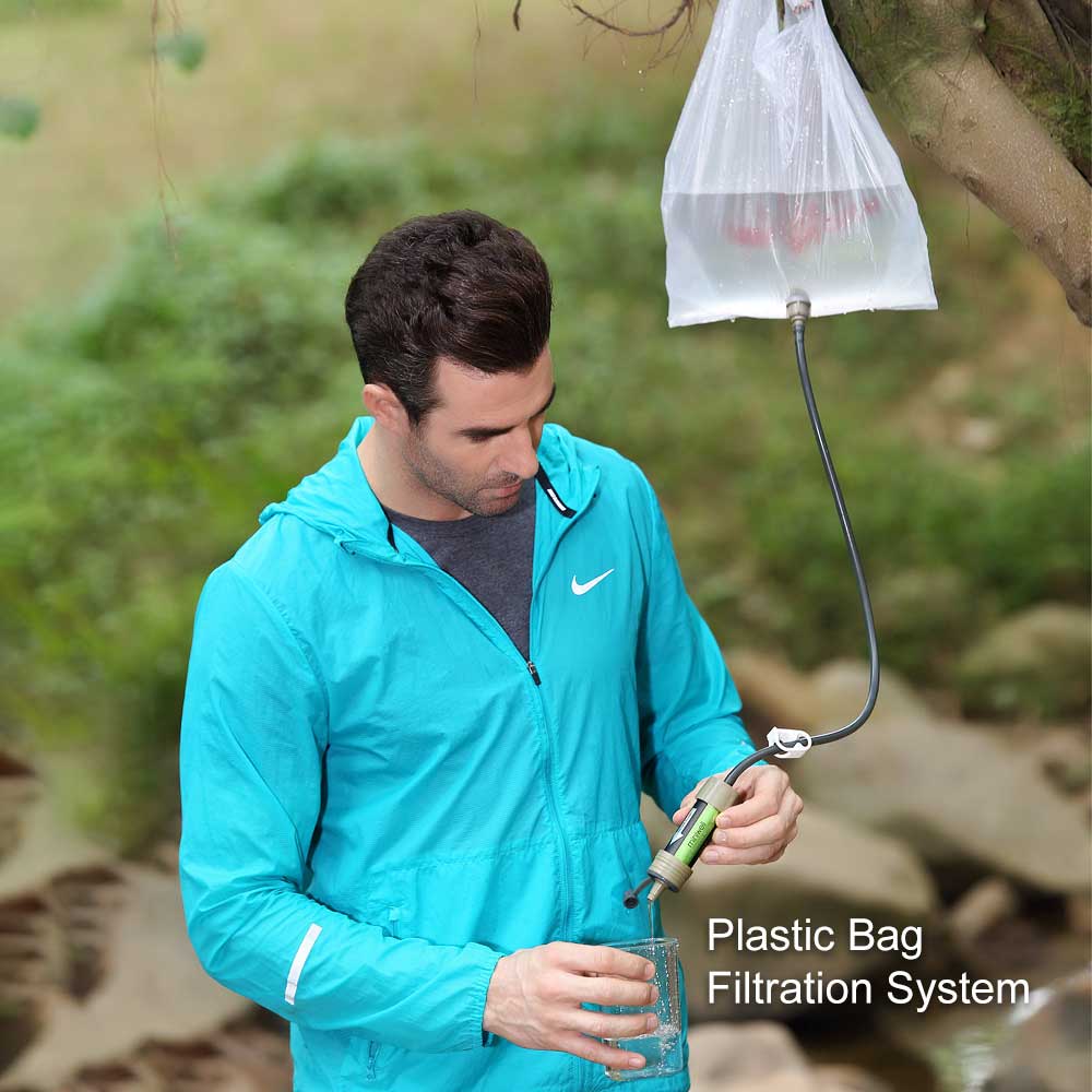 PureStream - Filtre à Eau Portable pour la Randonnée