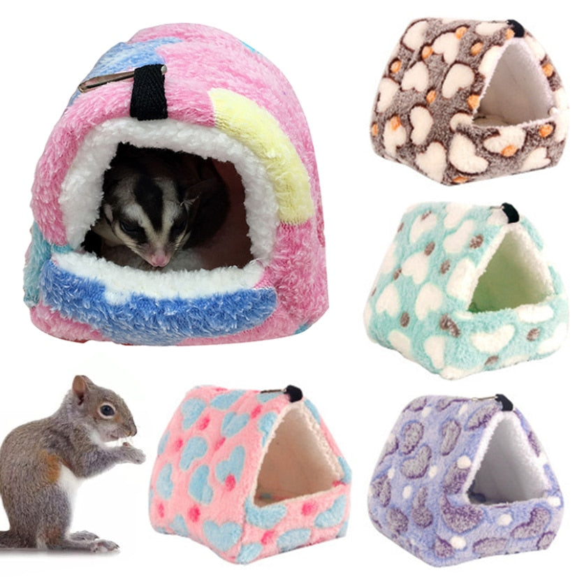 Fluffywash Maison Douce pour Hamster avec Hamac