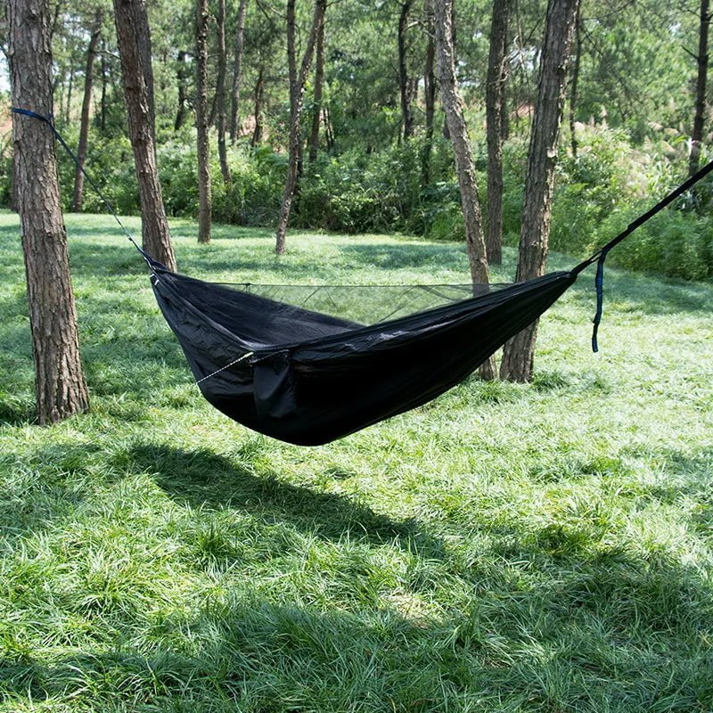 Hamac Suspendu 2 Places en Toile de Parachute | Confort Élégant et Protection Optimale en Plein Air 6