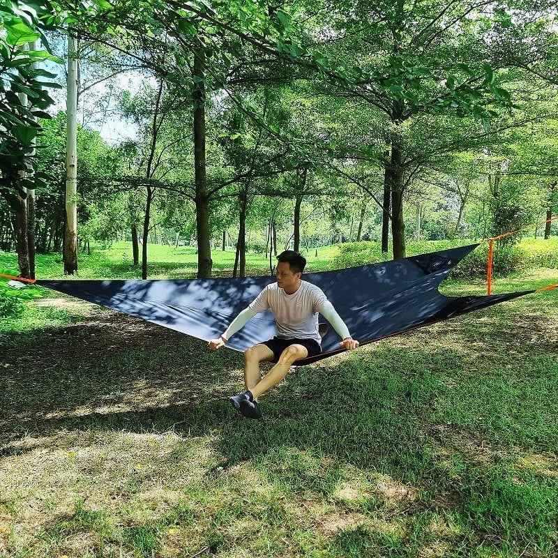 Hamac Triangle en Tissu Oxford | Confort Élégant pour des Moments de Détente en Plein Air 3
