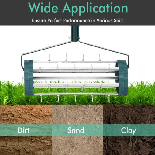 Sturdy Manual Lawn Soil Aerator