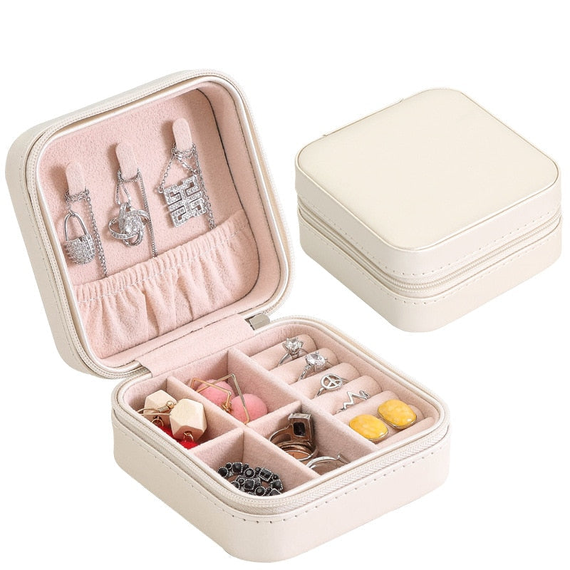 Boîte à Bijoux de Voyage à Compartiments