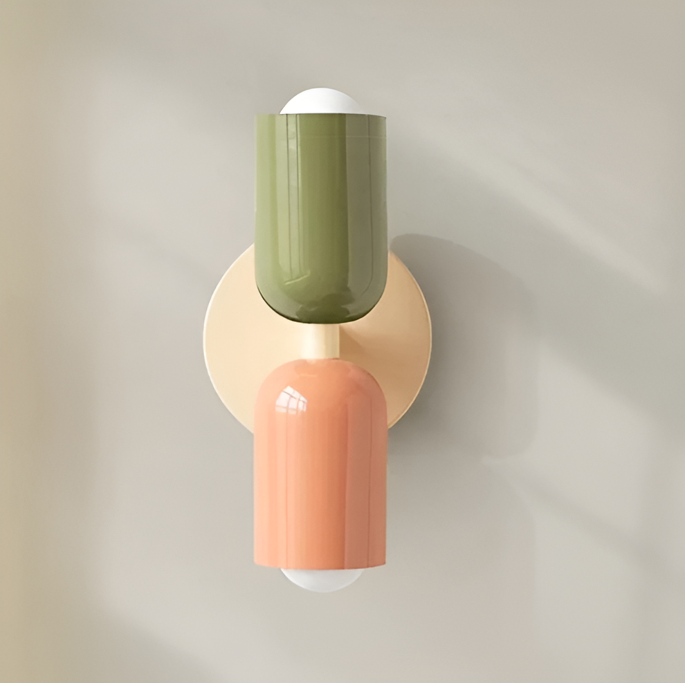 Modern Two-Tone Wall Light, E27 Socket