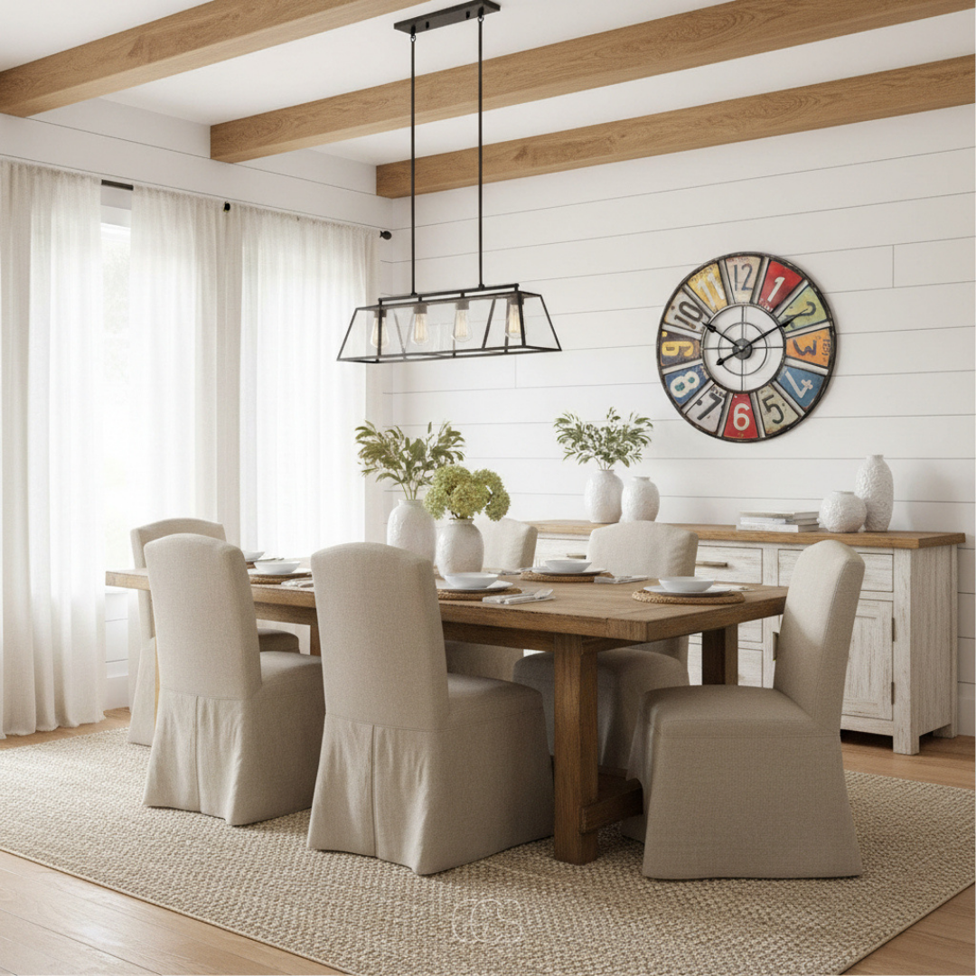 Horloge Murale Vintage en Métal Rétro | Élégance Industrielle pour un Intérieur Chaleureux 4