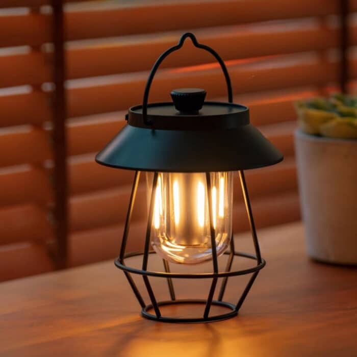 Lampe de table extérieure USB sans fil