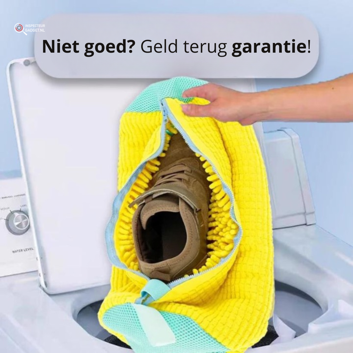 Cleanshoe - Filet de Lavage Matelassé pour Chaussures
