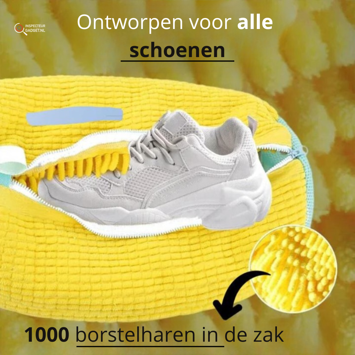 Cleanshoe - Filet de Lavage Matelassé pour Chaussures