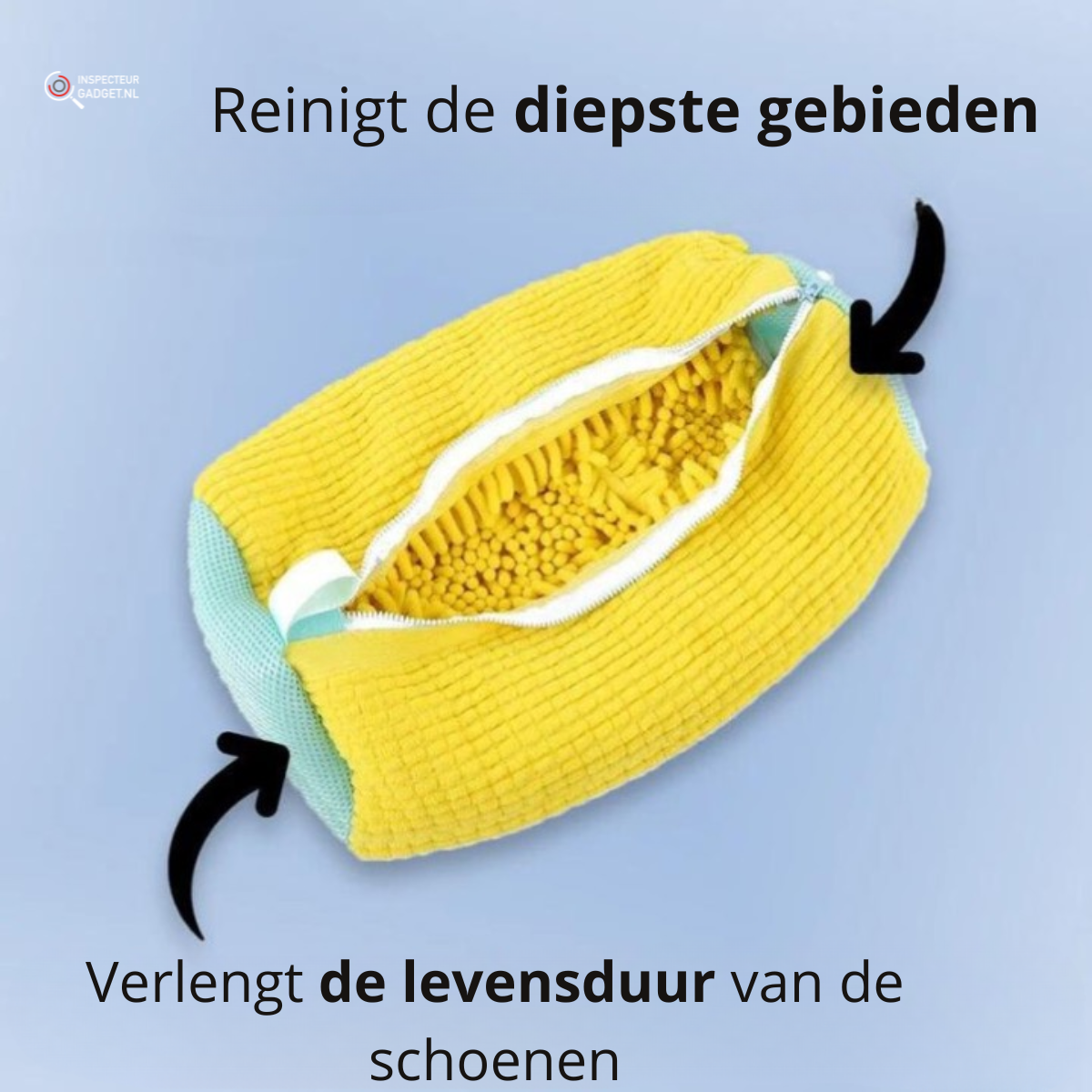 Cleanshoe - Filet de Lavage Matelassé pour Chaussures