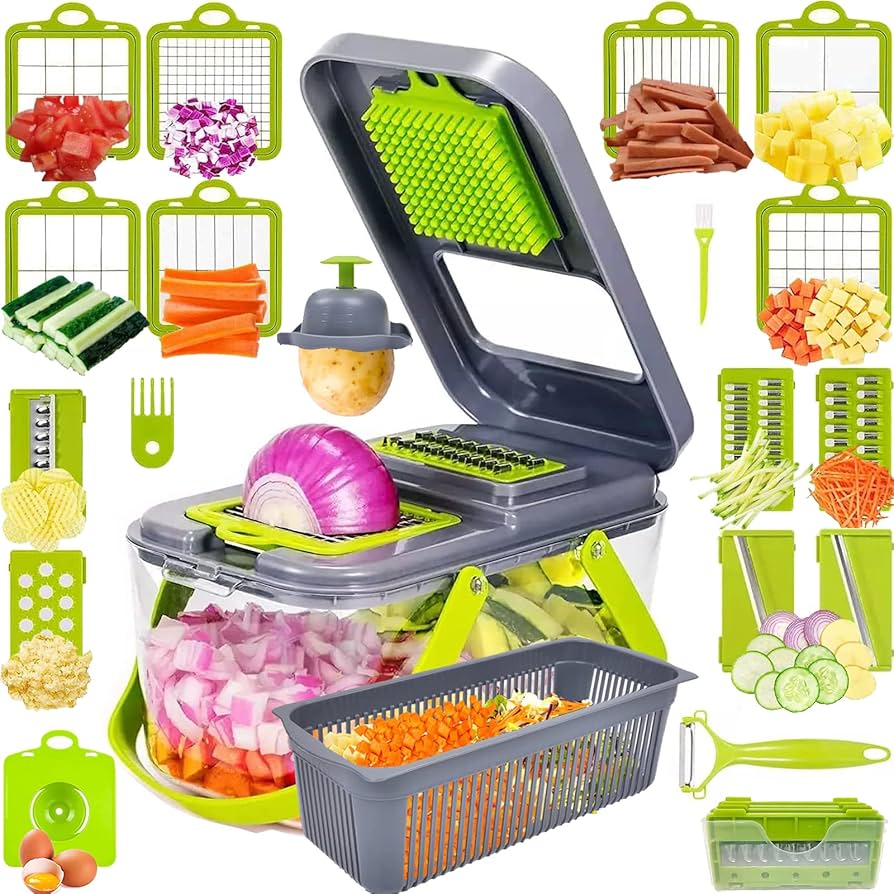 18-in-1 Multifunction Vegetable Slicer