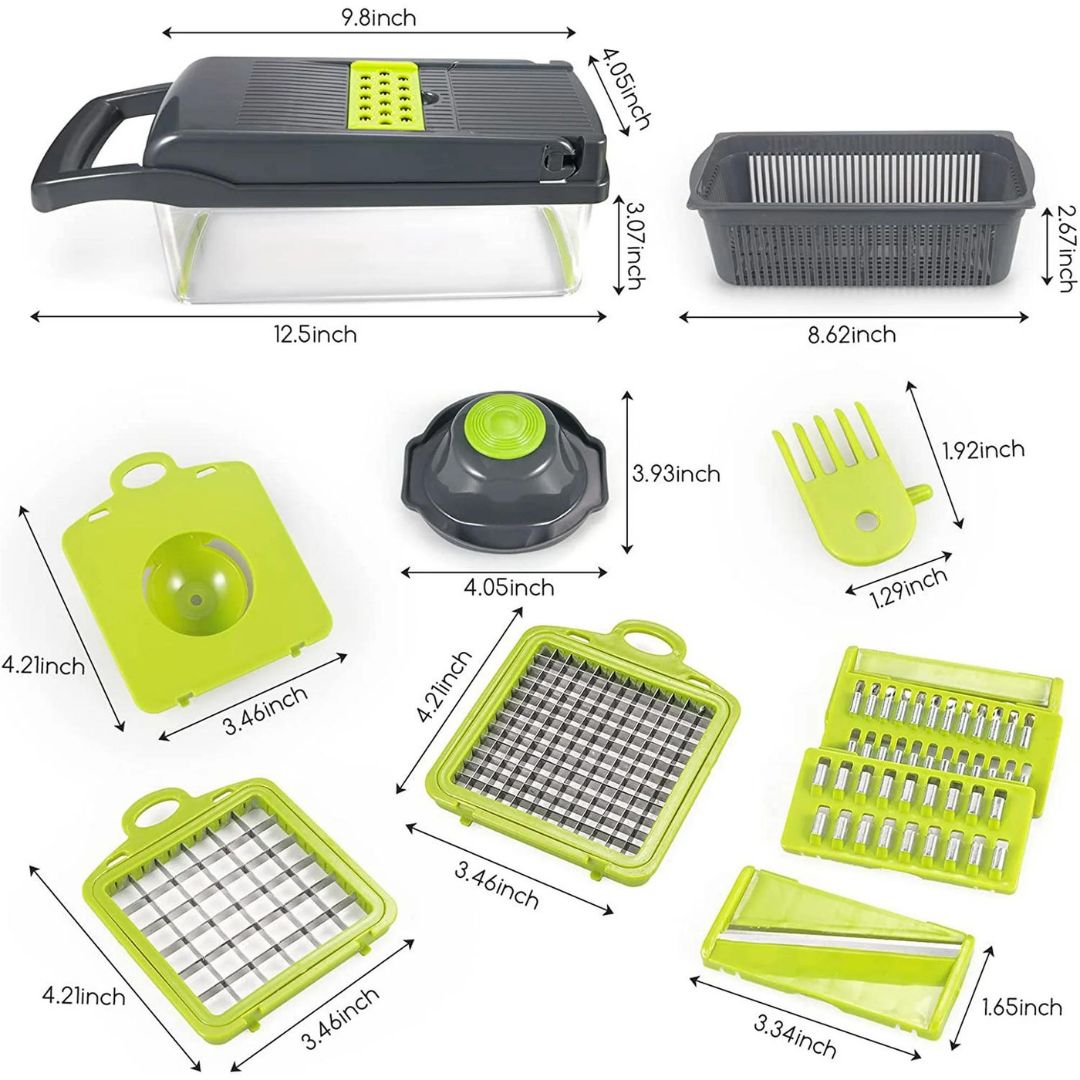 18-in-1 Multifunction Vegetable Slicer