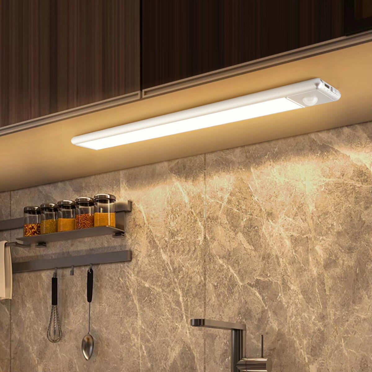 Rechargeable Magnetic LED Light Bar with Motion Sensor