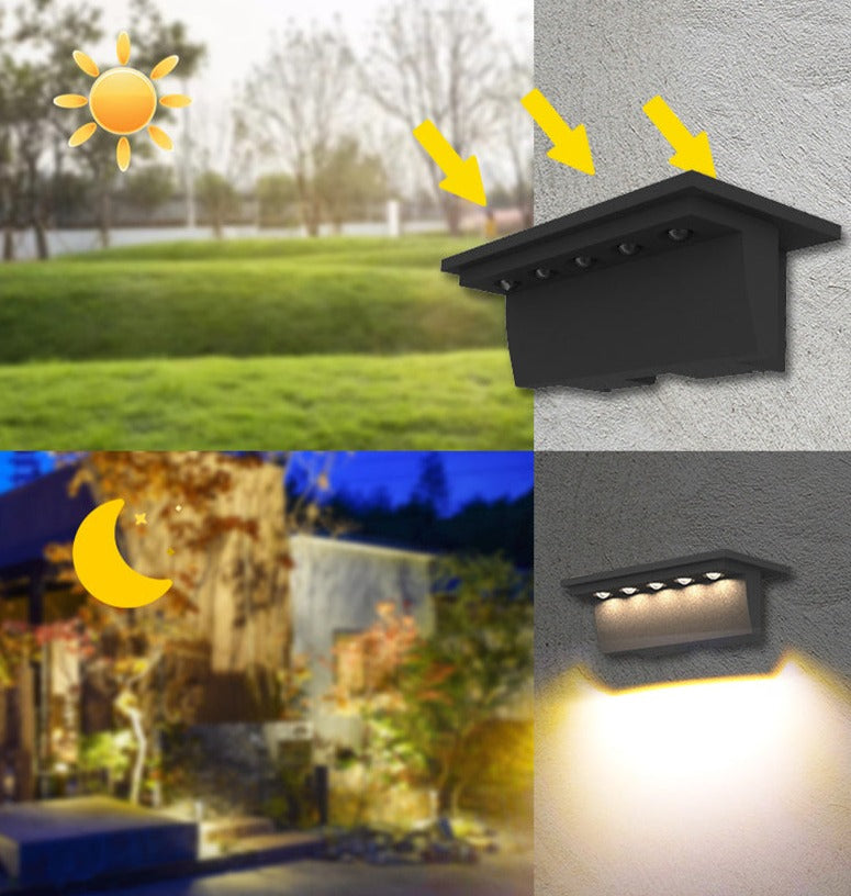 Lampe Solaire Design Élégant Extérieur 5