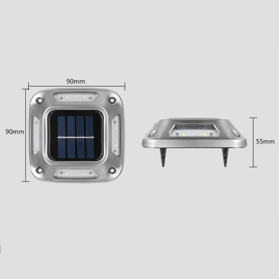 Lampe Solaire Extérieur Minimaliste | Éclairage Écologique et Élégant pour un Jardin Sécurisé 7