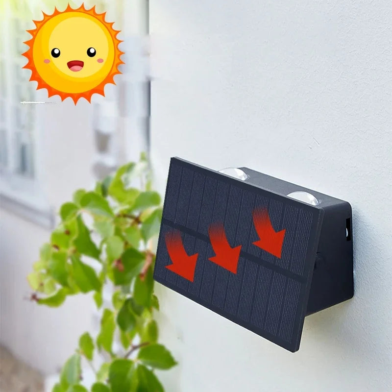 Lampe Solaire Extérieur en Aluminium | Éclairage Écologique et Élégant pour une Ambiance Chaleureuse 4