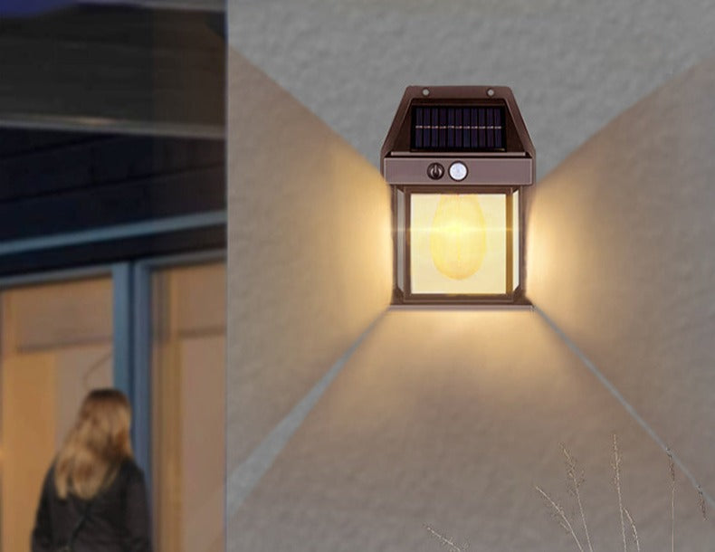 Lampe Solaire en Tungstène | Éclairage Extérieur Solaire Élégant pour un Jardin Raffiné 2
