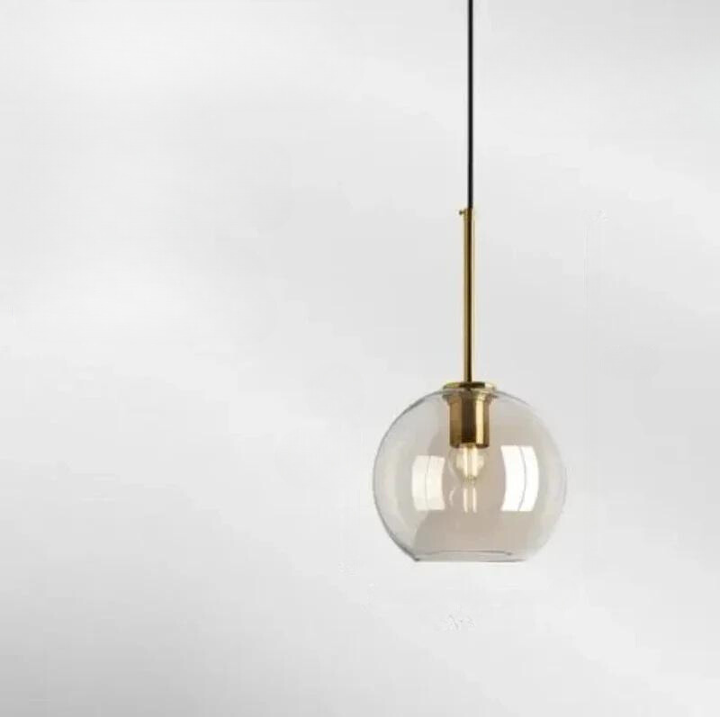 Lampe à Suspension : Élégance Naturelle en Lumière – Verre Raffiné 0