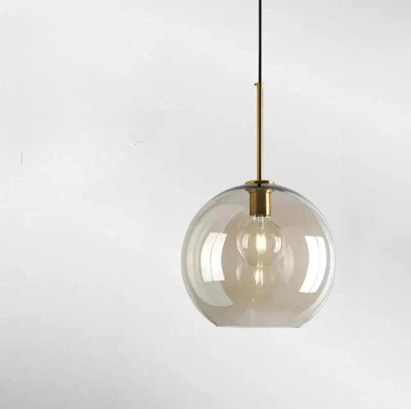 Lampe à Suspension : Élégance Naturelle en Lumière – Verre Raffiné 11